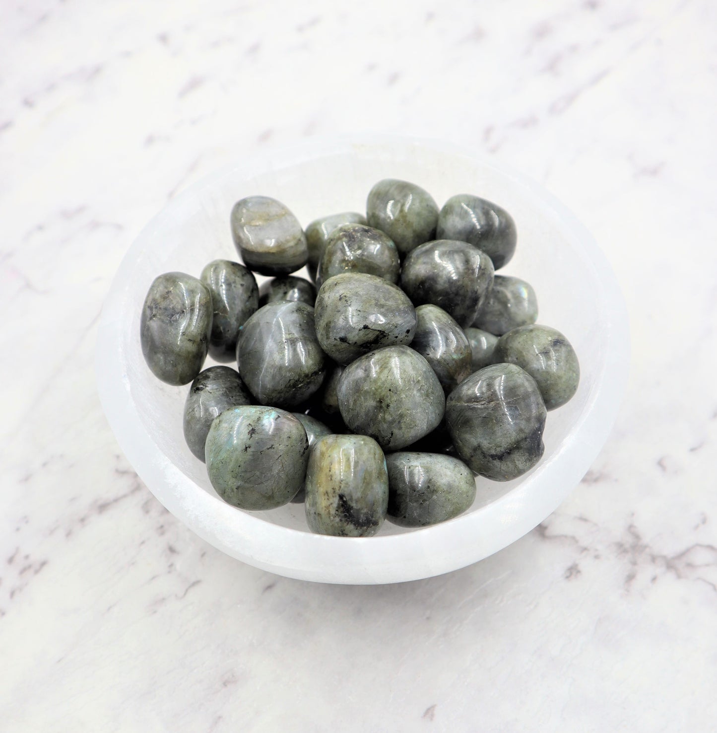 Labradorite Tumble Stone | Protection, Intuition & Transformation