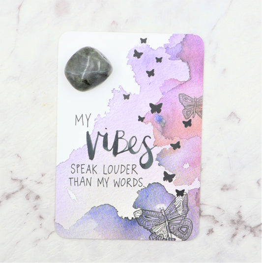 Labradorite Tumble Stone | Protection, Intuition & Transformation