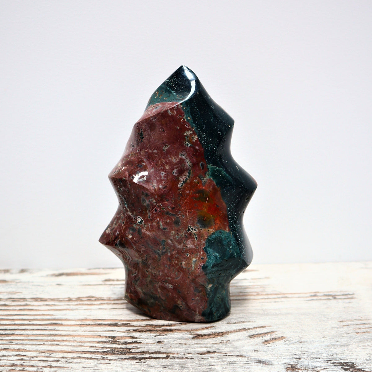 Ocean Jasper Flame | Emotional Renewal, Joy & Grounded Flow