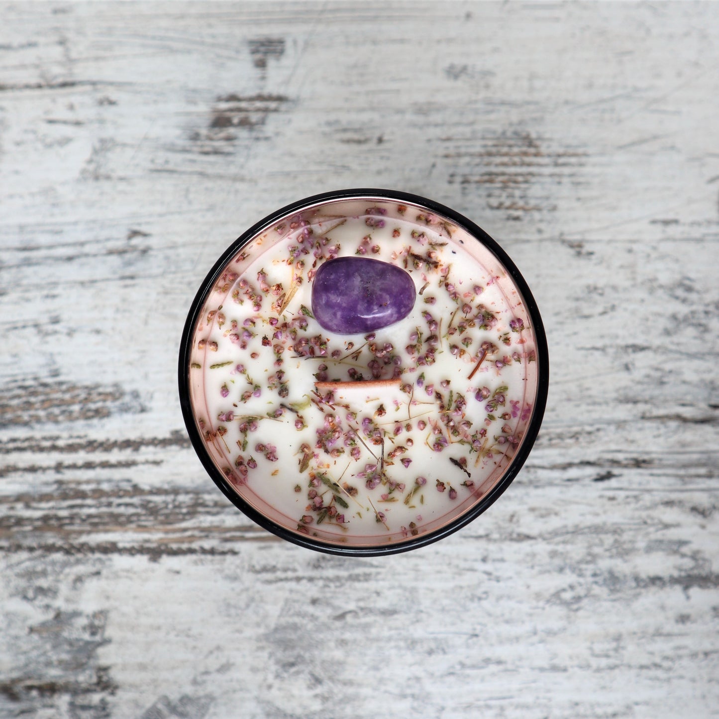 'Chill Pill' Soy Candle | Lepidolite