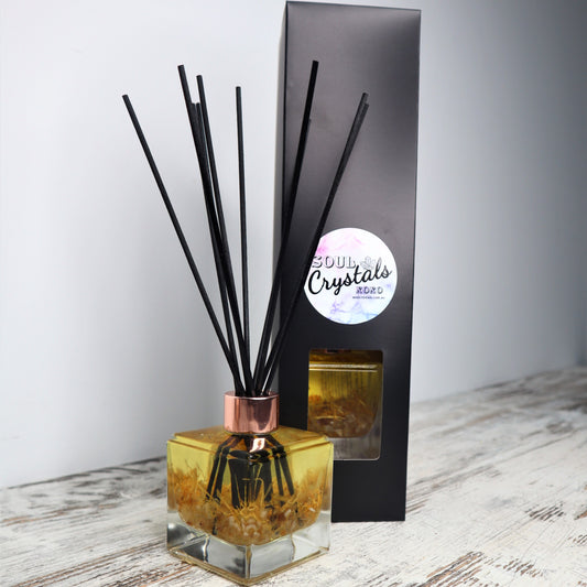 'Dream, Believe, Achieve' Reed Diffuser | Citrine