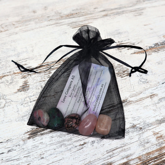 'Love Conquers All' Crystal Kit | Heart Healing, Compassion & Connection