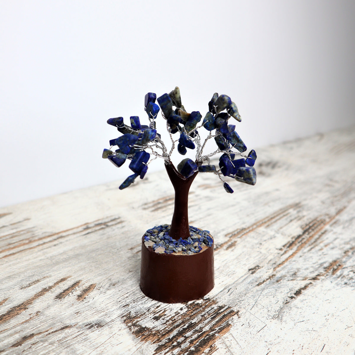 Lapis Lazuli Mini Crystal Tree | Intuition, Wisdom & Inner Truth