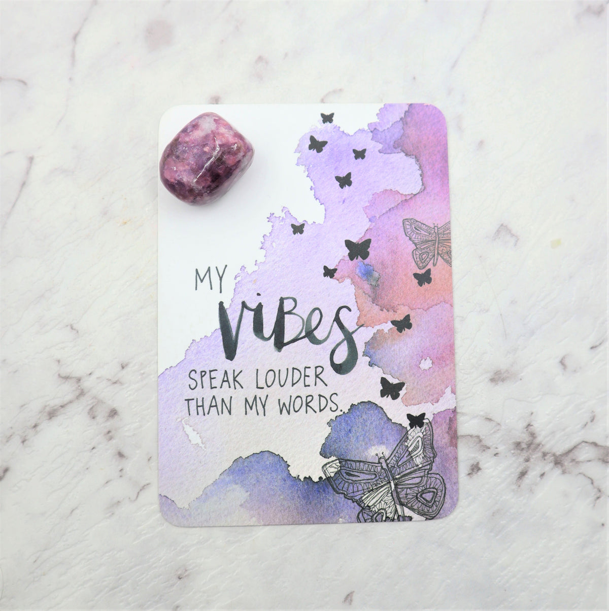 Lepidolite Tumble | Emotional Healing, Calm & Renewed Balance