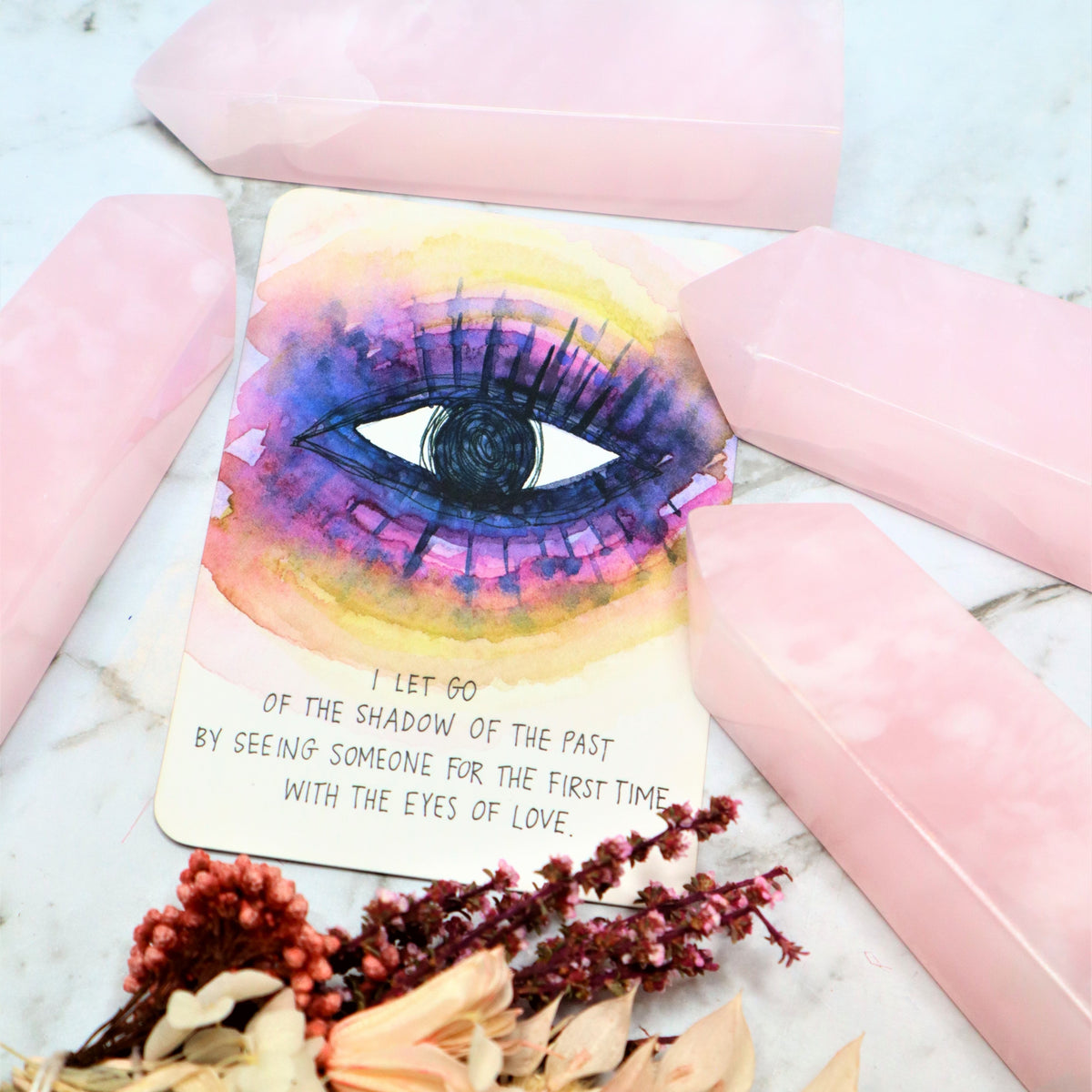 Mangano Calcite Tower | Heart Healing + Emotional Calm