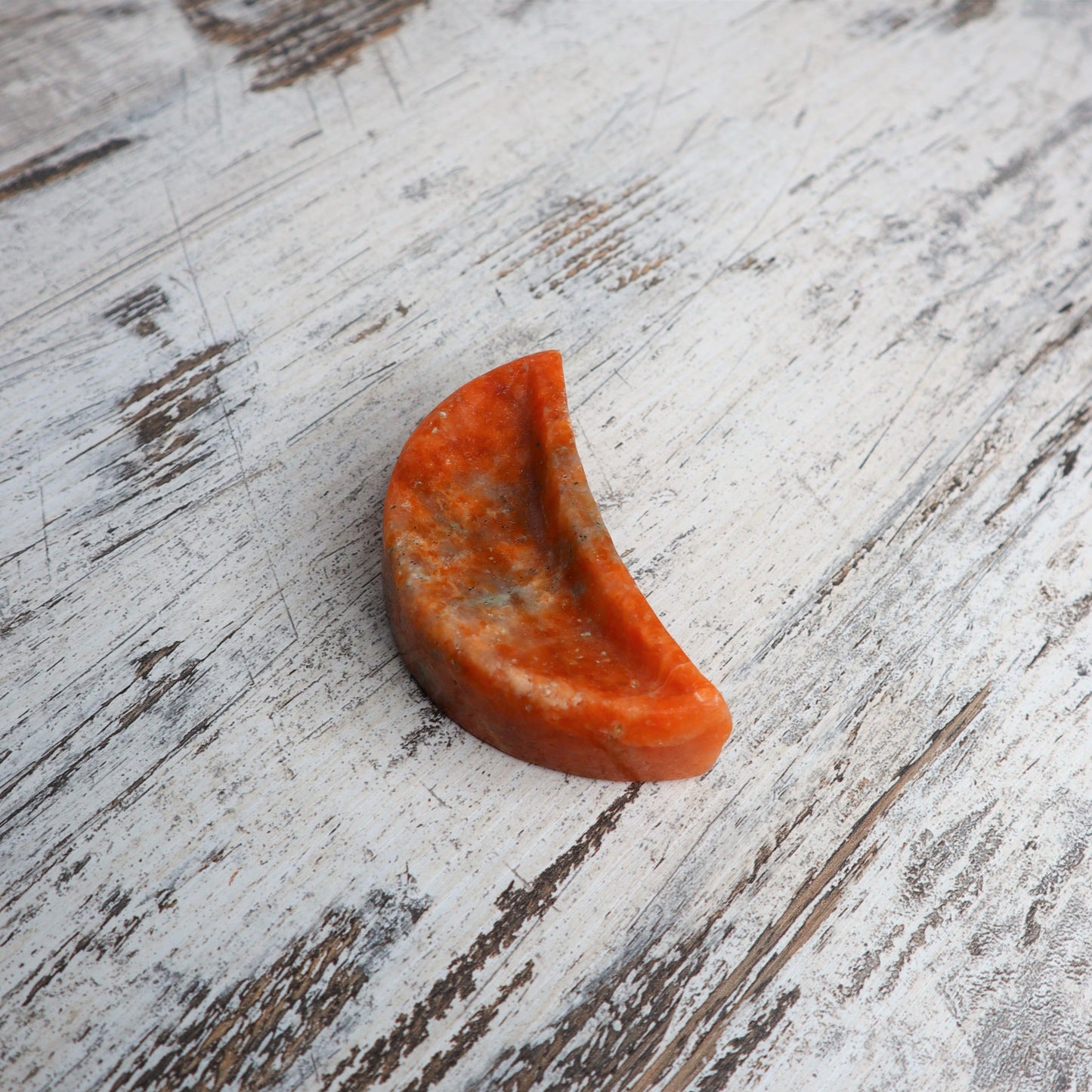 Sunstone Moon Bowl | Inner Fire & Golden Light