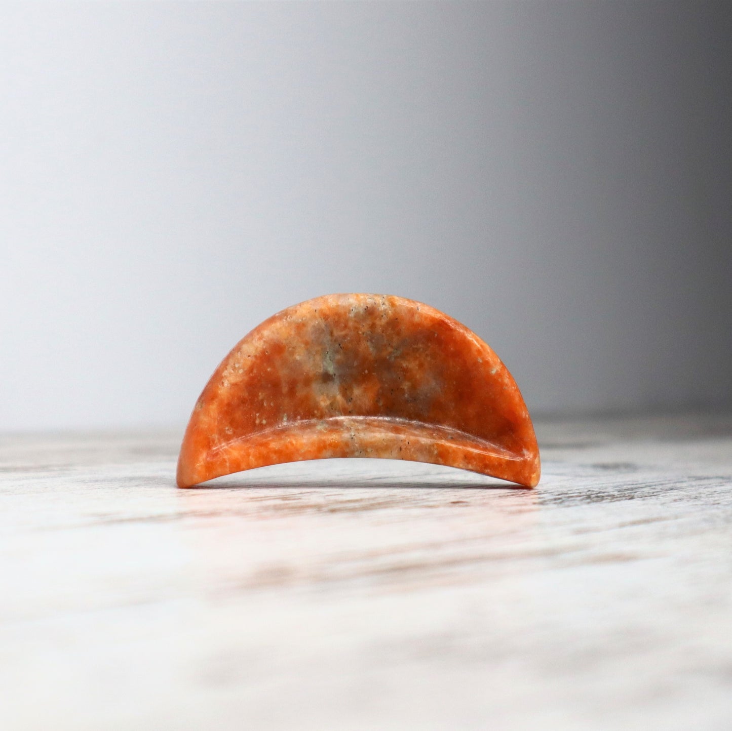 Sunstone Moon Bowl | Inner Fire & Golden Light