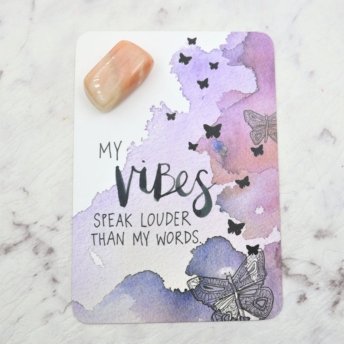 Peach Moonstone Tumble | Divine Femininity, Emotional Harmony & Inner Glow