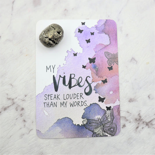 Pyrite Tumble Stone | Prosperity, Motivation & Protection