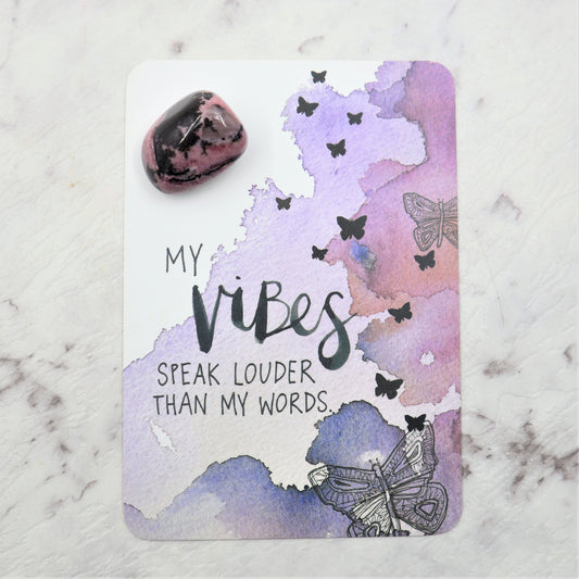 Rhodonite Tumble | Compassion, Heart Healing & Emotional Strength