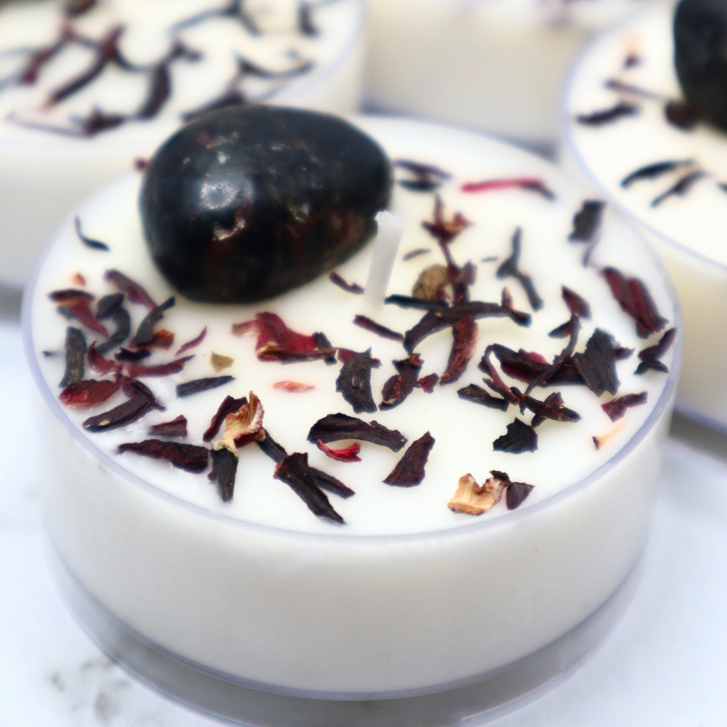 'The Protector' Maxi Tealight | Black Tourmaline