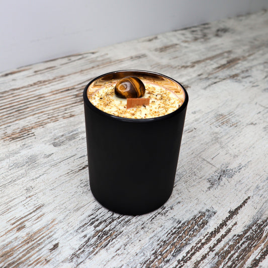 'Brave + Empowered' Soy Candle | Tiger Eye