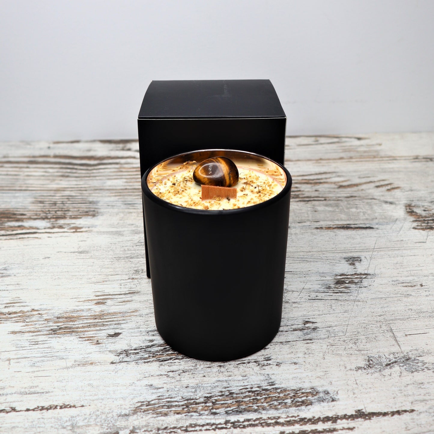 'Brave + Empowered' Soy Candle | Tiger Eye