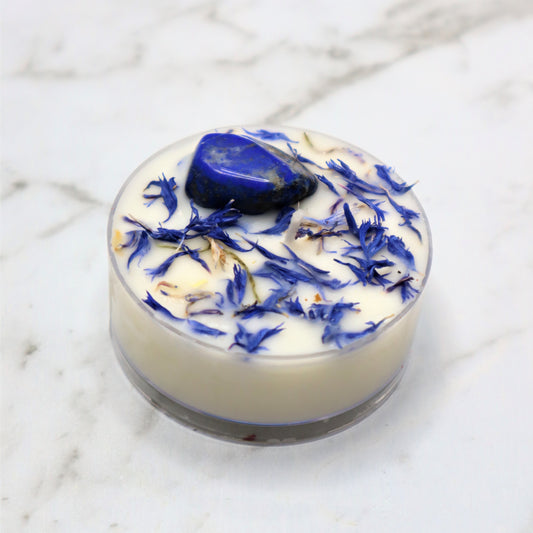 'Wild + Free' Maxi Tealight | Lapis Lazuli