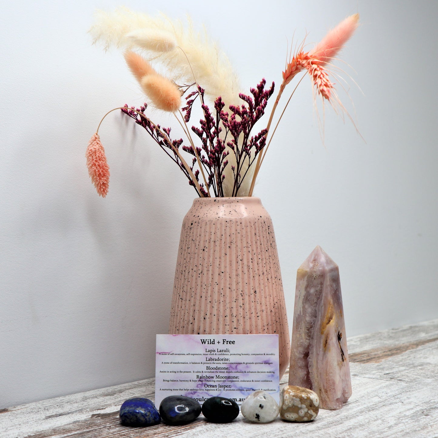 'Wild + Free' Crystal Kit | Freedom, Intuition & Bold Self-Expression