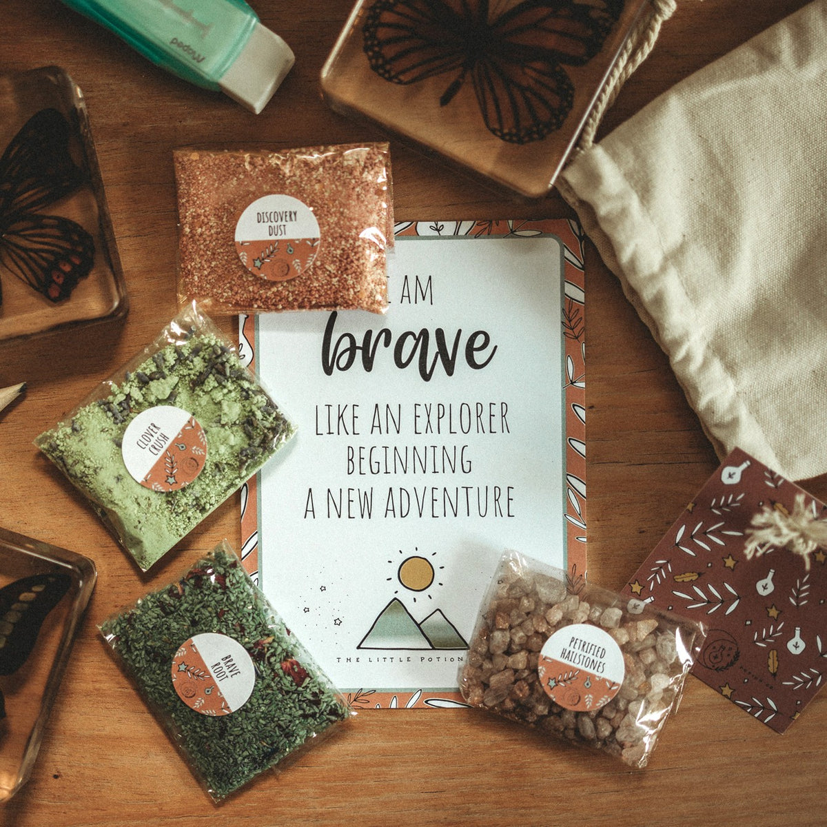 Heart of an Adventurer Potion Pouch | Courage, Curiosity &amp; Fearless Play