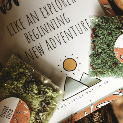 Heart of an Adventurer Potion Pouch | Courage, Curiosity & Fearless Play