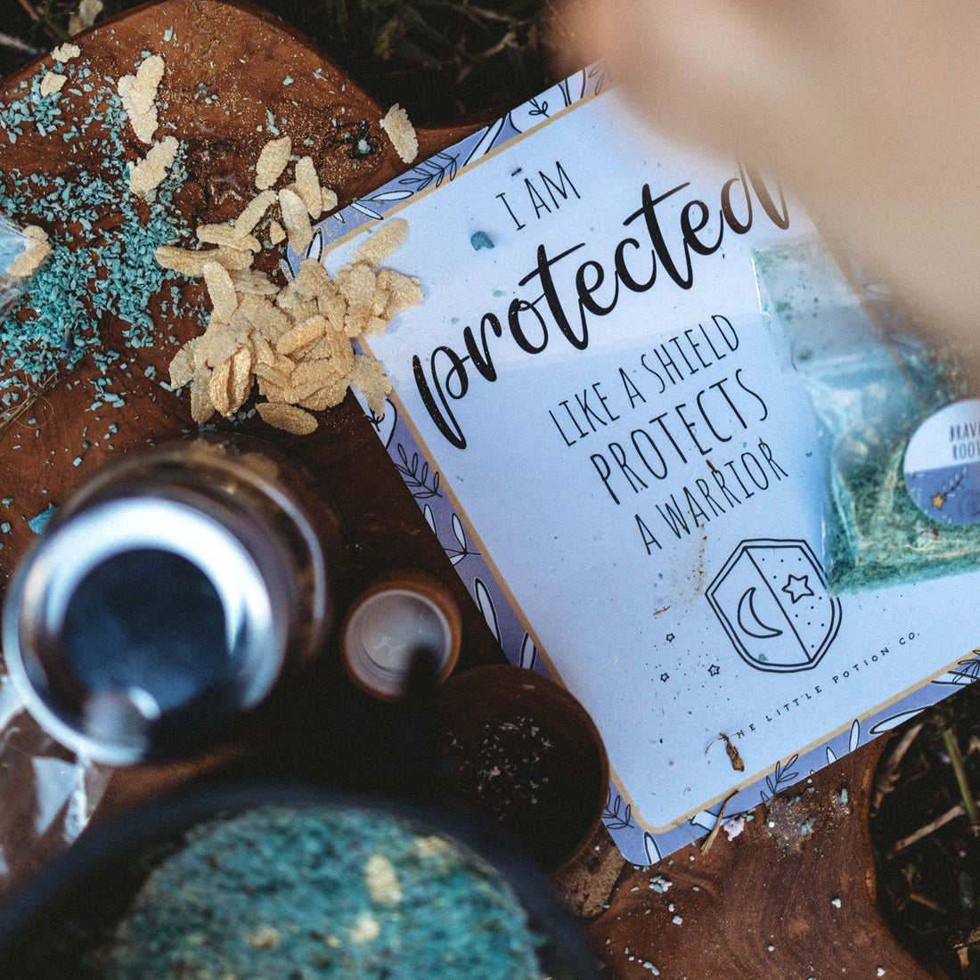 Shield Protect Me Potion Pouch | Protection, Peace &amp; Energetic Strength
