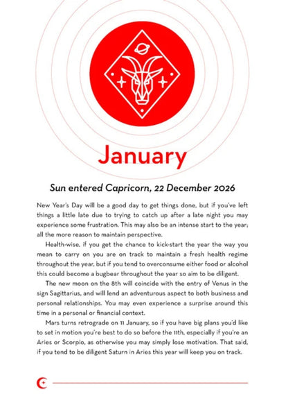 2027 Astrology Diary | Southern Hemisphere
