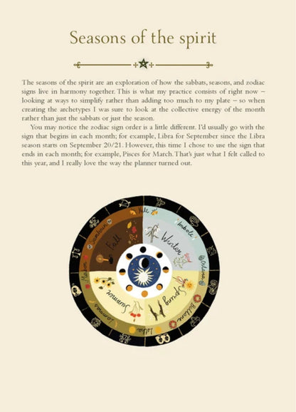 2027 Seasons of the Witch Planner | Lorraine Anderson