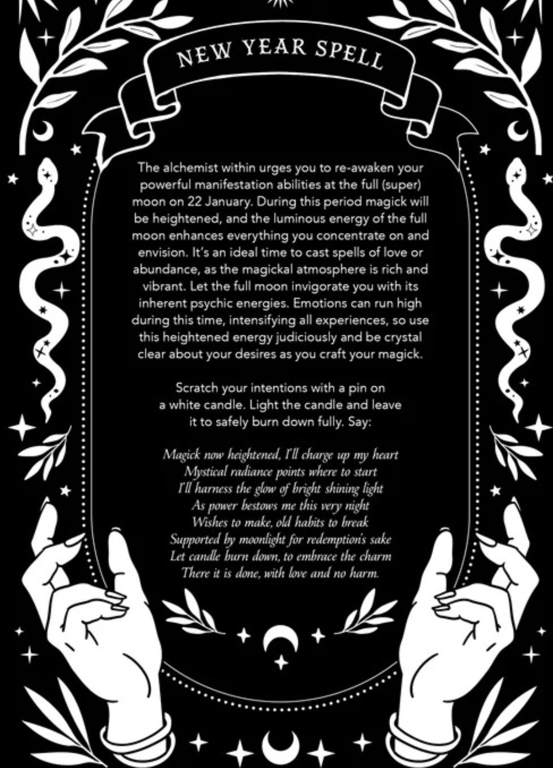 2027 Witch’s Diary | Southern Hemisphere