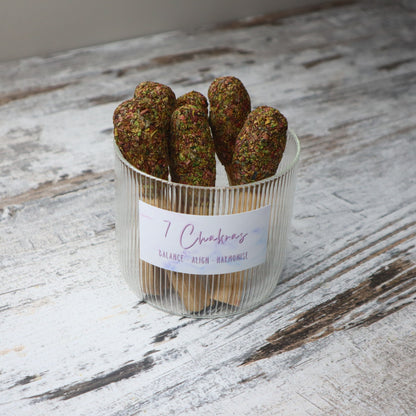 Palo Santo Pops 7 CHAKRA | Energetic Balance, Alignment & Space Cleansing