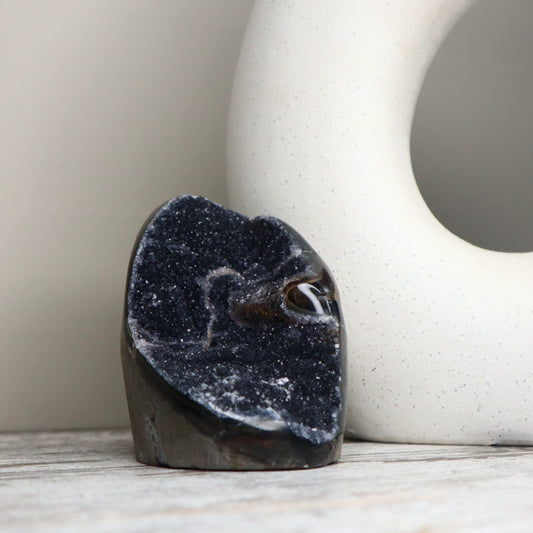 Amethyst Cave | Black | Protection, Grounding & Energetic Strength