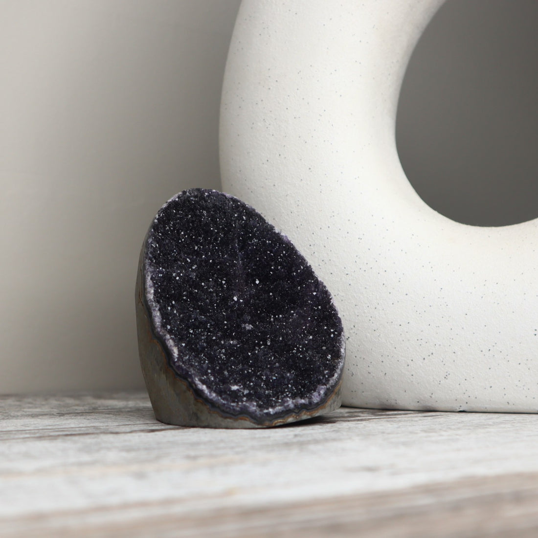 Amethyst Cave | Black | Protection, Grounding &amp; Spiritual Strength