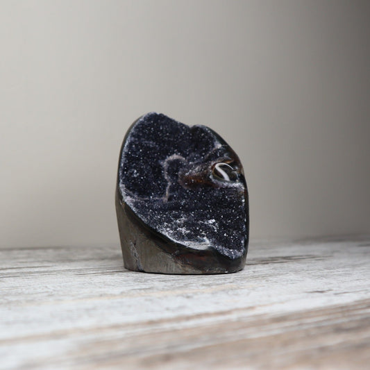 Amethyst Cave | Black | Protection, Grounding & Energetic Strength
