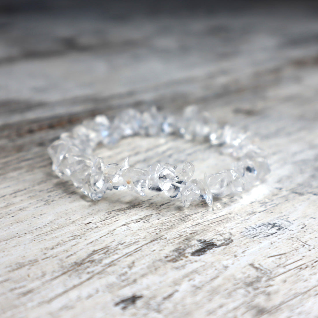 Clear Quartz Chip Bracelet | Clarity, Amplification &amp; Energy Alignment