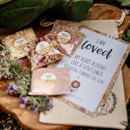 My Heart Blooms Potion Pouch | Self-Love, Confidence & Worthiness