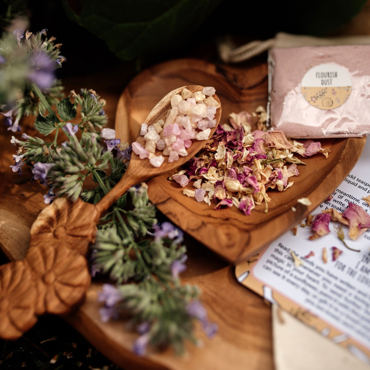 My Heart Blooms Potion Pouch | Self-Love, Confidence &amp; Worthiness