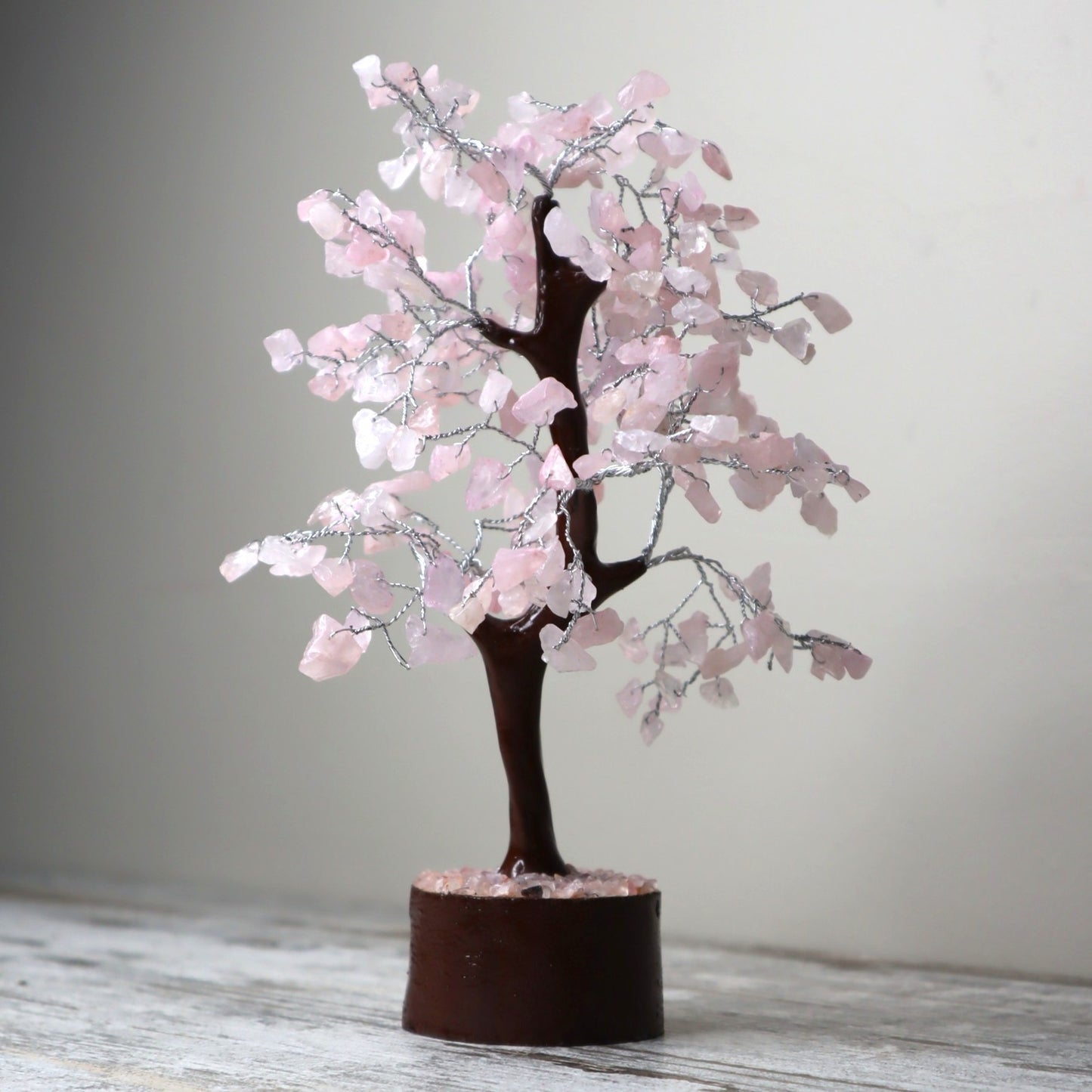 Rose Quartz Large Crystal Tree | Love, Compassion & Emotional Healing