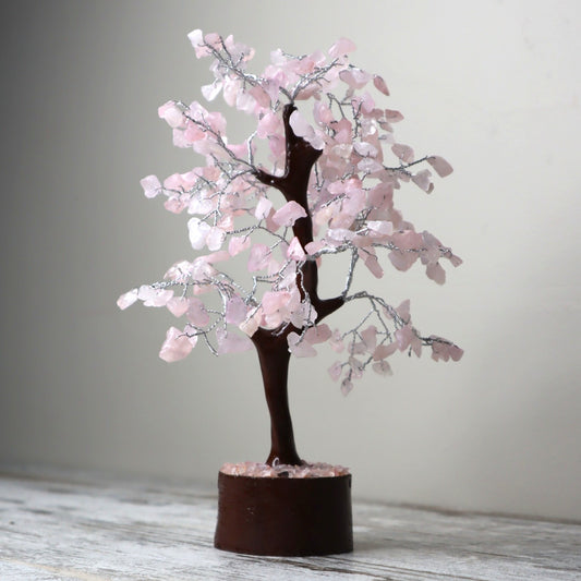 Rose Quartz Large Crystal Tree | Love, Compassion & Emotional Healing