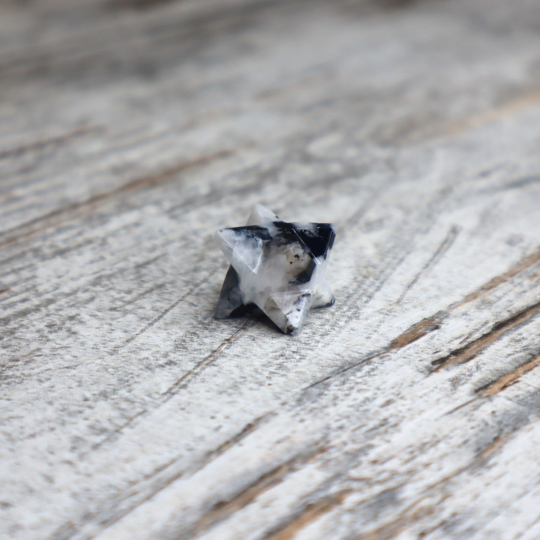 Rainbow Moonstone Mini Merkaba | Intuition, Alignment &amp; Divine Feminine Energy