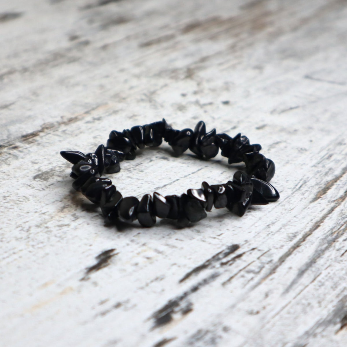 Shungite Chip Bracelet | Protection, Grounding &amp; Inner Strength