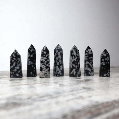 Snowflake Obsidian Point (Mini)