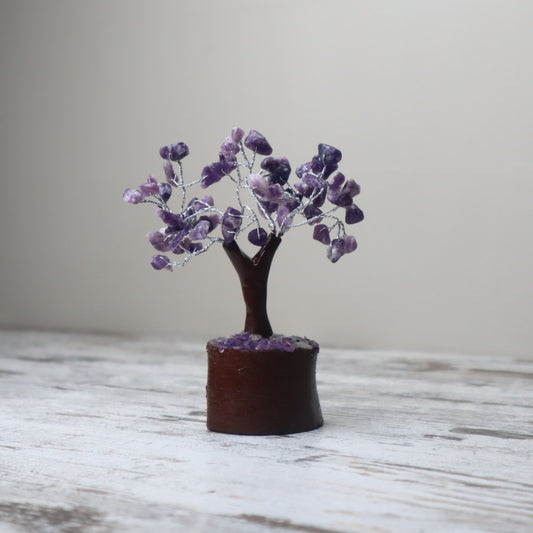 Lepidolite Mini Crystal Tree | Calm, Balance & Emotional Support