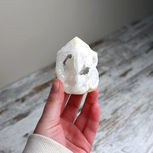 Druzy Agate Freeform | Clarity, Inner Light & New Beginnings
