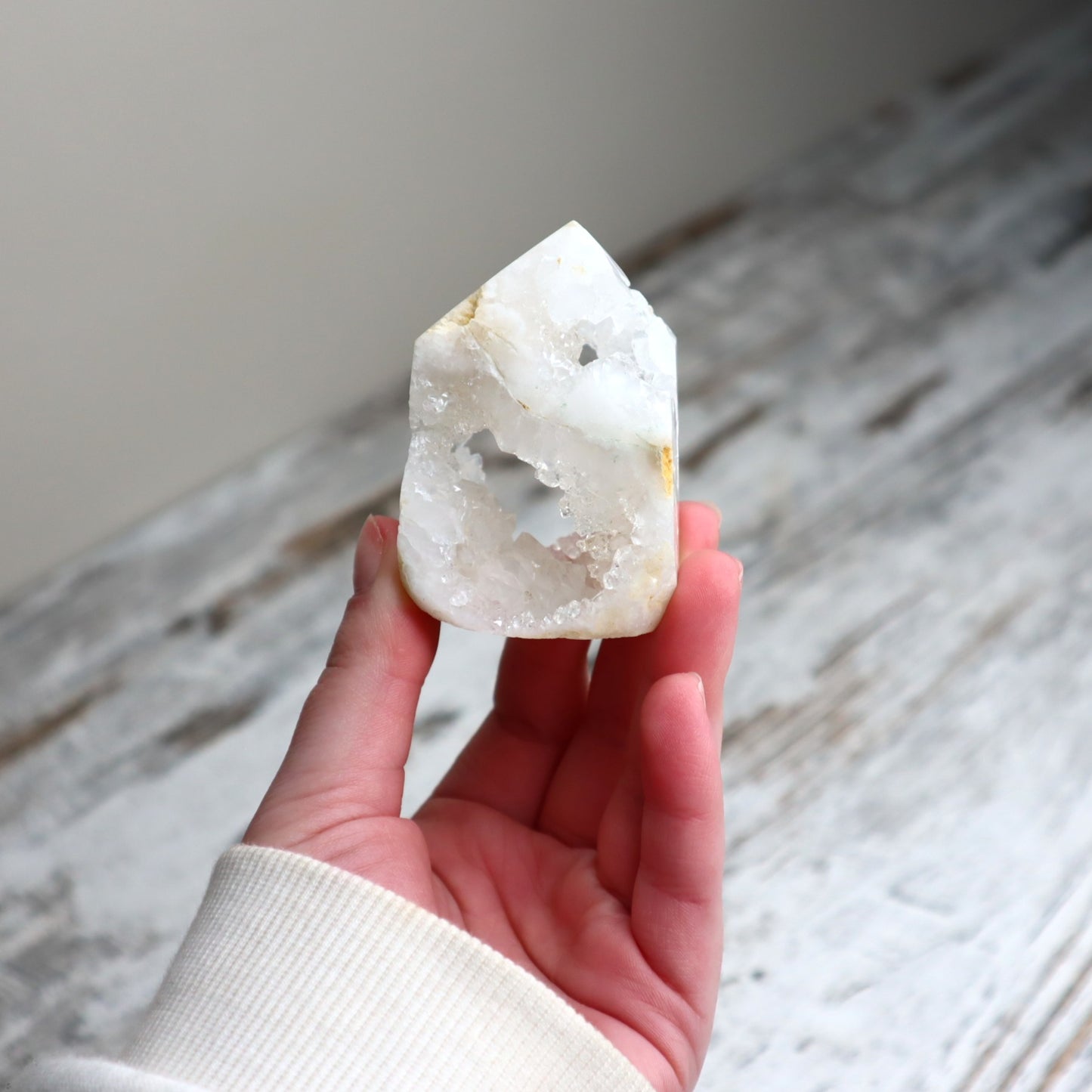 Druzy Agate Freeform | Clarity, Inner Light & New Beginnings