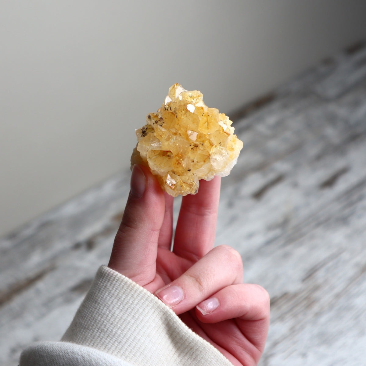 Citrine HTA Cluster | Abundance, Joy &amp; Golden Prosperity
