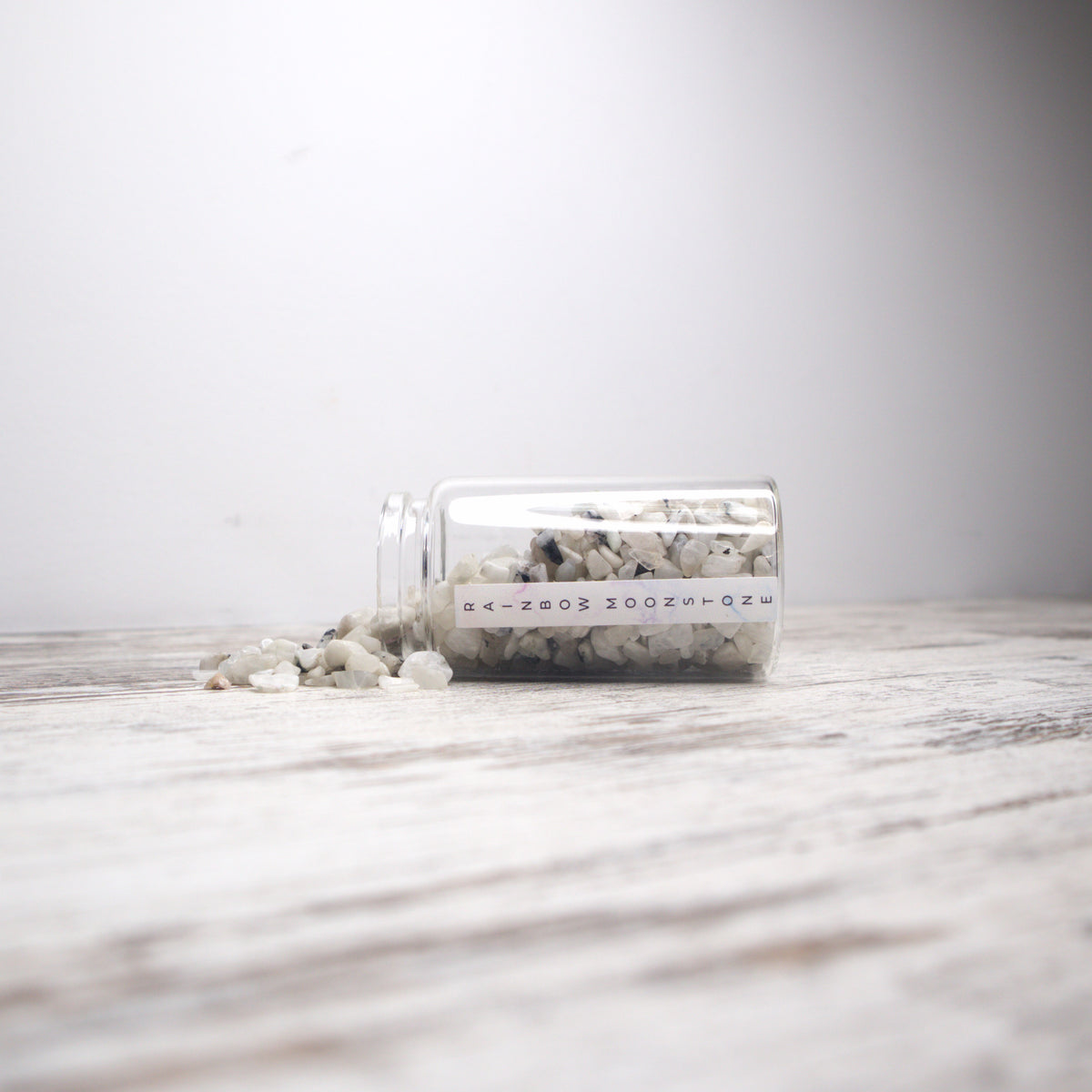 Rainbow Moonstone Chips Jar