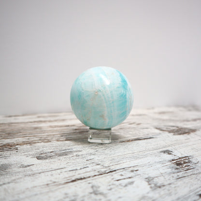 Caribbean Calcite Sphere (450g)