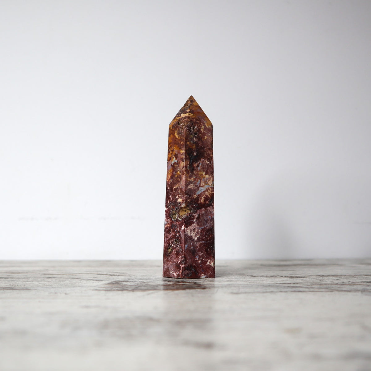 Crazy Lace Agate Tower