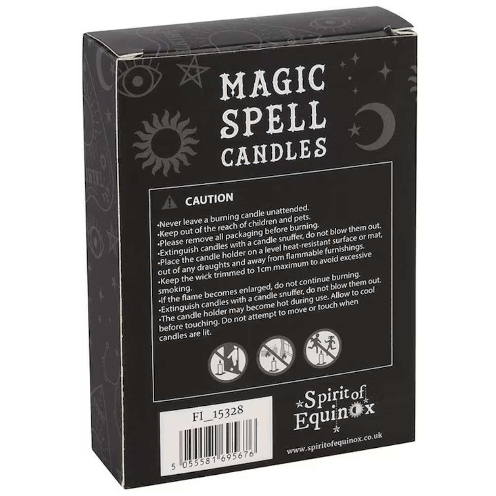Magic Spell Candles - Black
