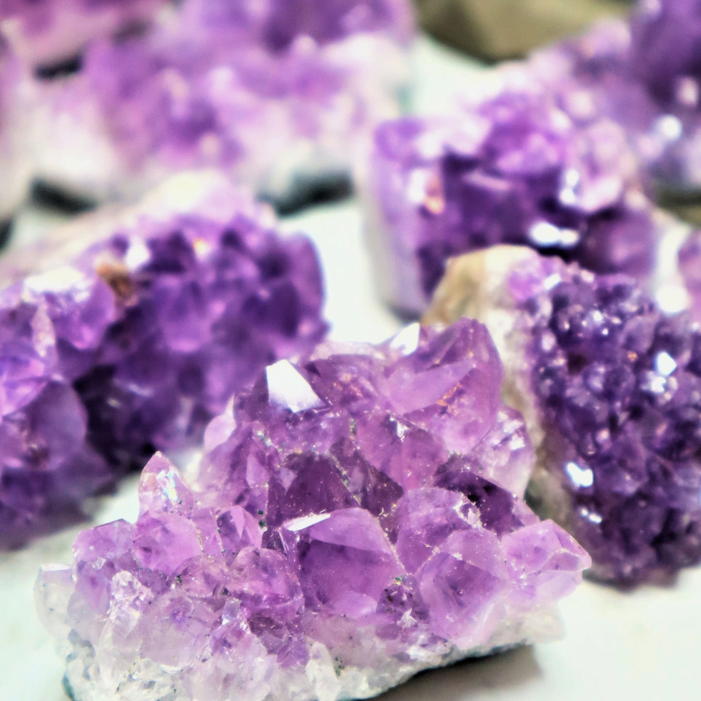 Amethyst Mini Cluster | Intuition, Calm & Spiritual Protection