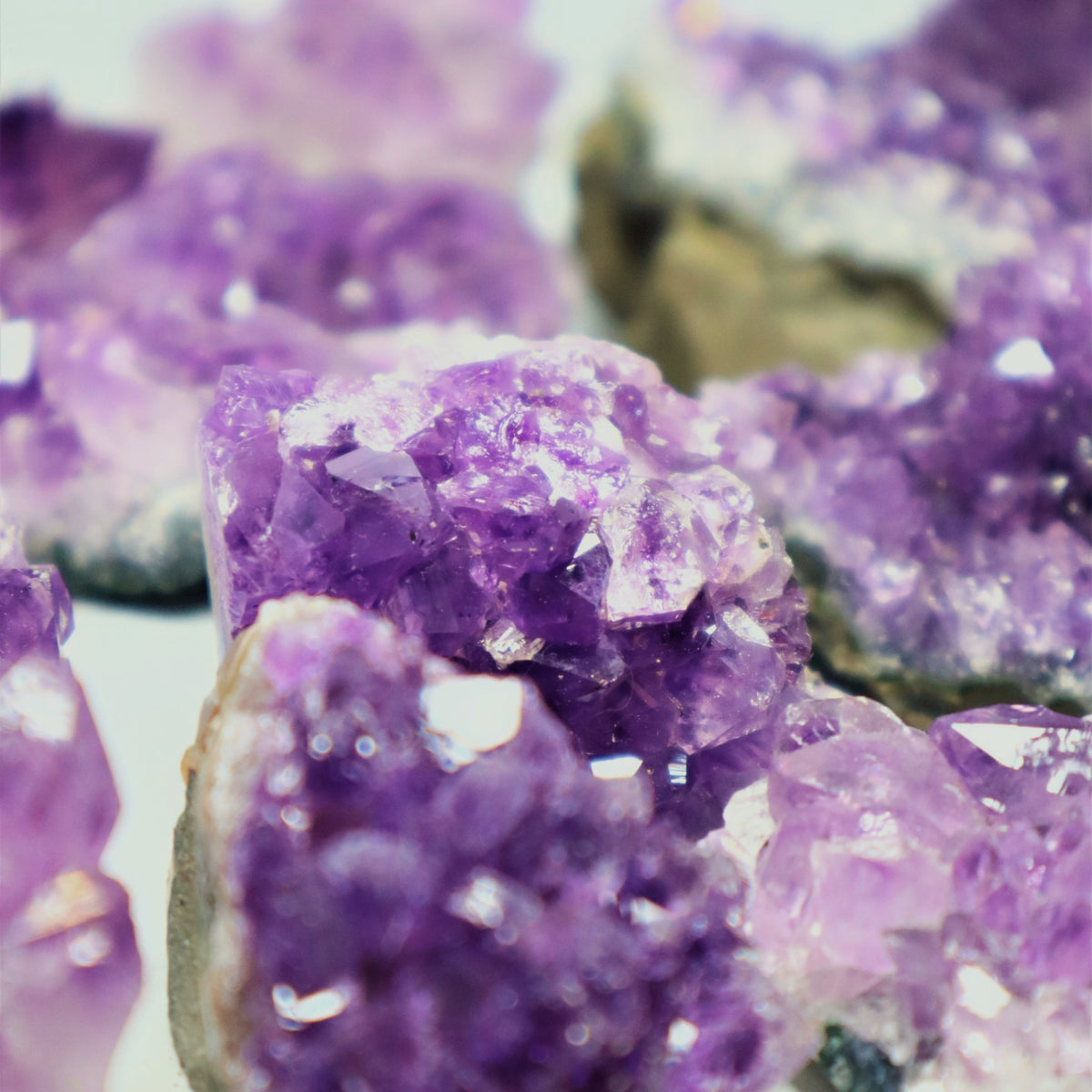Amethyst Mini Cluster | Intuition, Calm &amp; Spiritual Protection