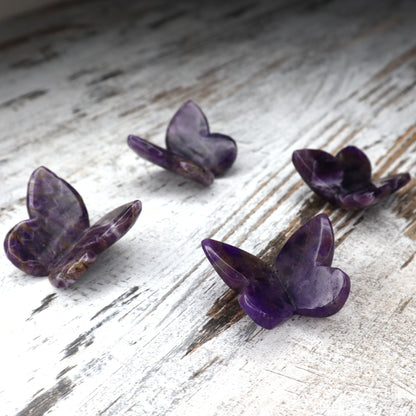 Amethyst 3D Butterfly | Intuitively Chosen | Intuition, Peace & Spiritual Wisdom