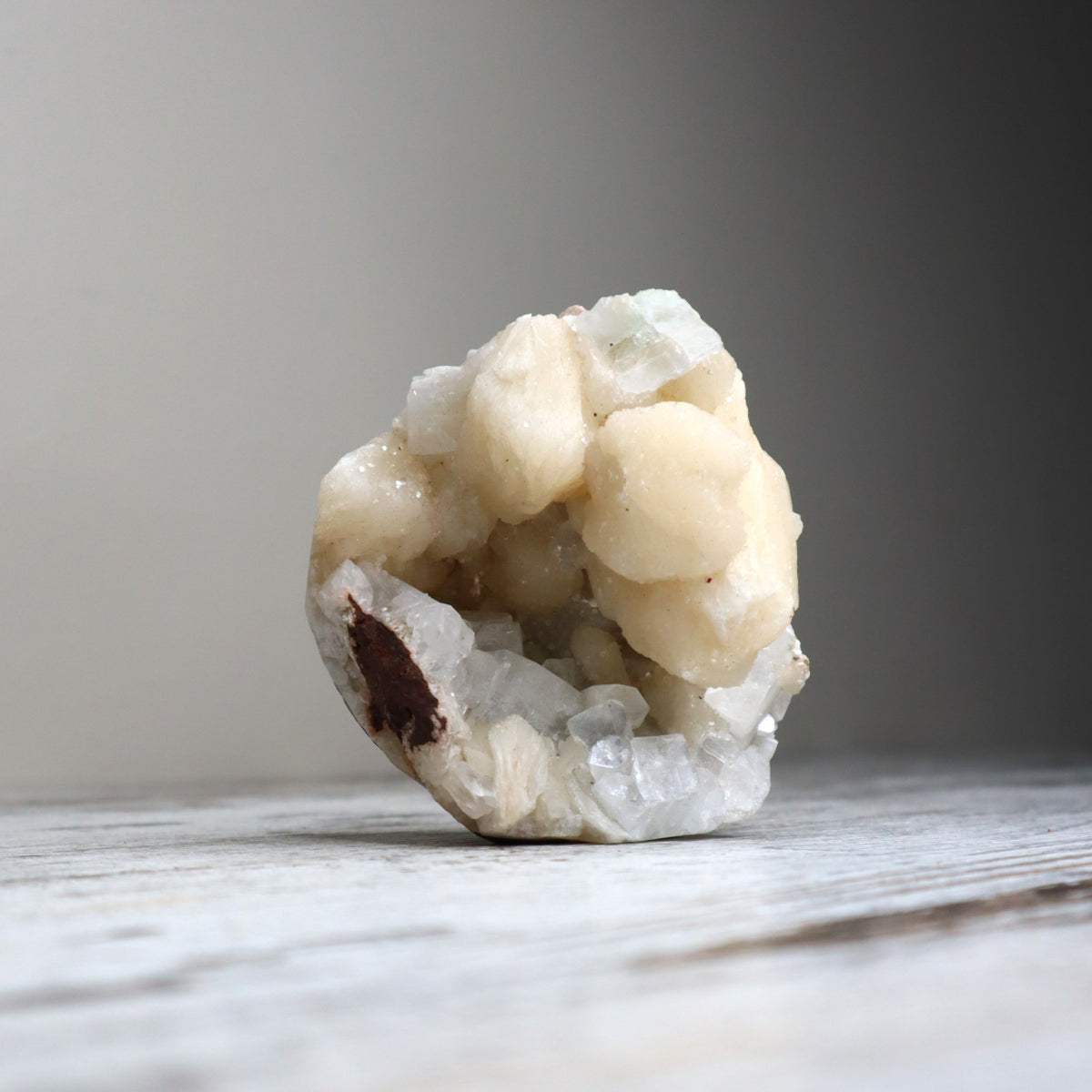 Apophyllite &amp; Stilbite Cluster | Peace, Intuition &amp; Inner Guidance