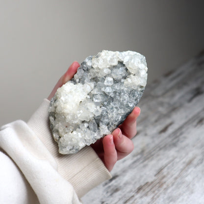 Apophyllite Cluster | Clarity, Intuition &amp; Spiritual Connection